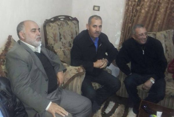 من زيارة الوحدات للنجم صالح الجوهري