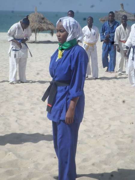 وزيرة الرياضة الموريتانية