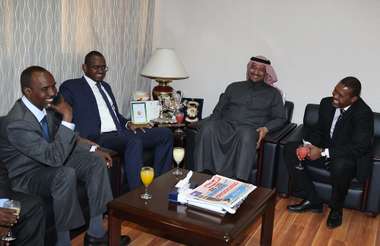 جانب من الزيارة