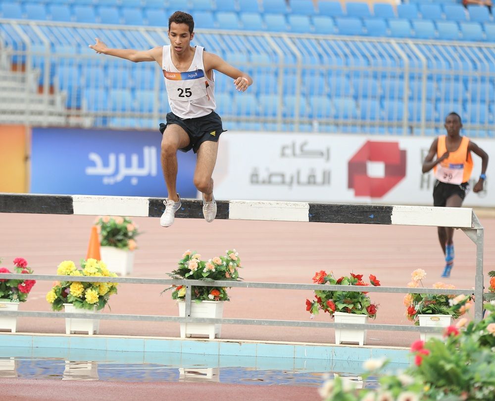 من منافسات سباق 3000 موانع