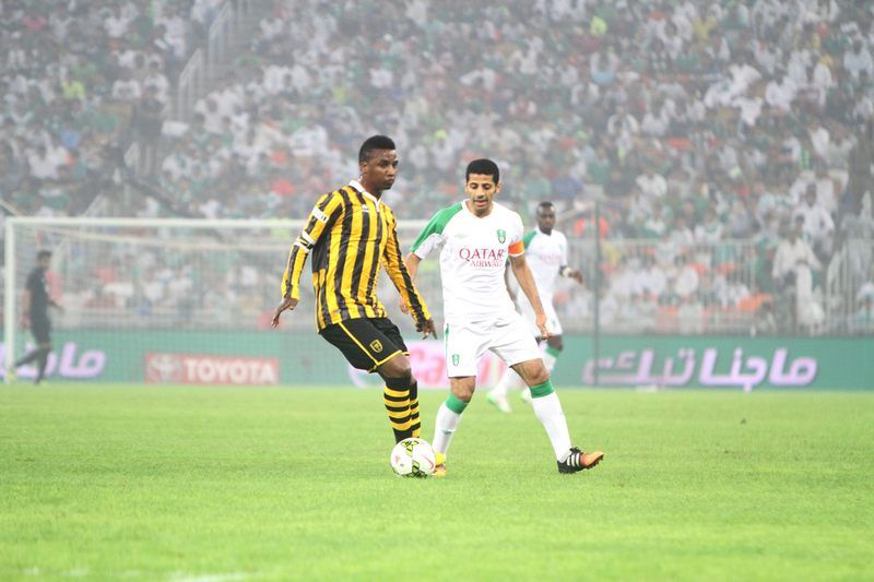 من مباراة الاتحاد والأهلي