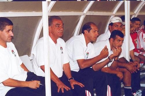 الجوهري خلال قيادته لمنتخب الأردن بأمم آسيا 
