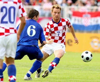 من لقاء كرواتيا ومولدوفا 