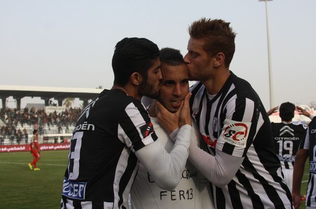 وداع اللاعبين فخرالدين بن يوسف والفرجاني ساسي