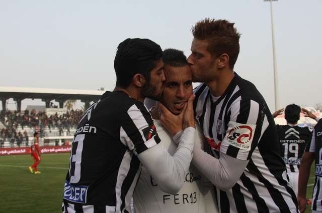 وداع اللاعبين فخرالدين بن يوسف والفرجاني ساسي