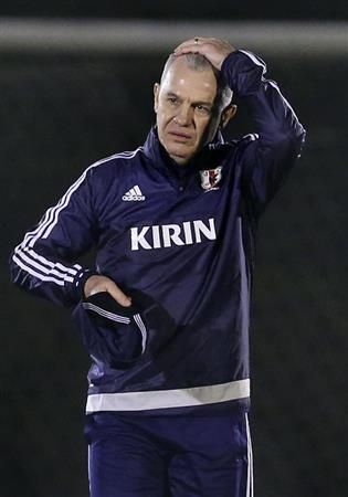 خافيير اجيري في تدريب اليوم