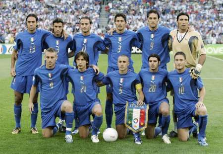 نجوم المنتخب الايطالي