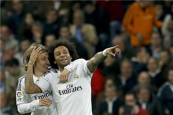 مارسيلو وزميله مودريتش