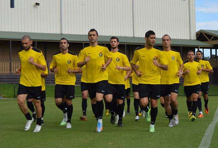 من تدريبات منتخب الأردن في أستراليا اليوم 