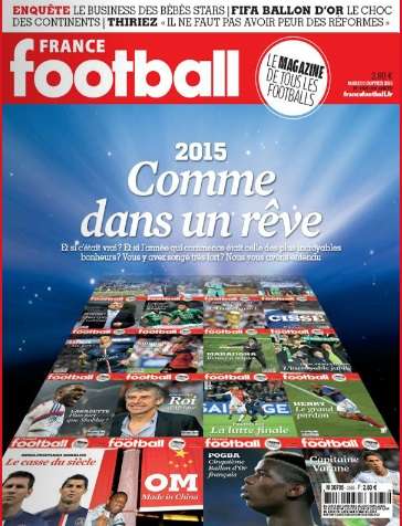غلاف مجلة فرانس فوتبول