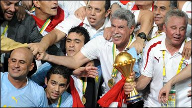 منتخب مصر تحت قيادة حسن شحاتة حقق اللقب الافريقي ثلاث مرات
