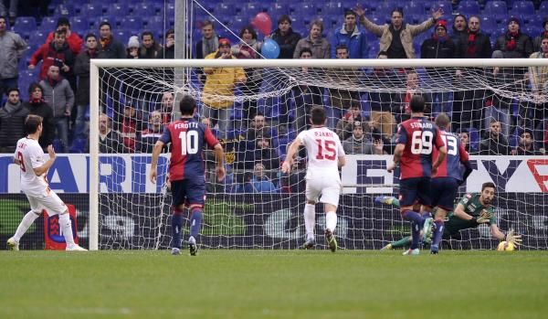 جانب من لقاء جنوى وروما