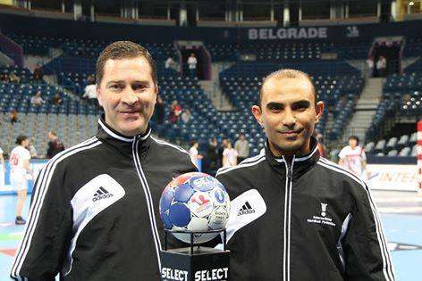samir krichene et samir makhlouf arbitre hand