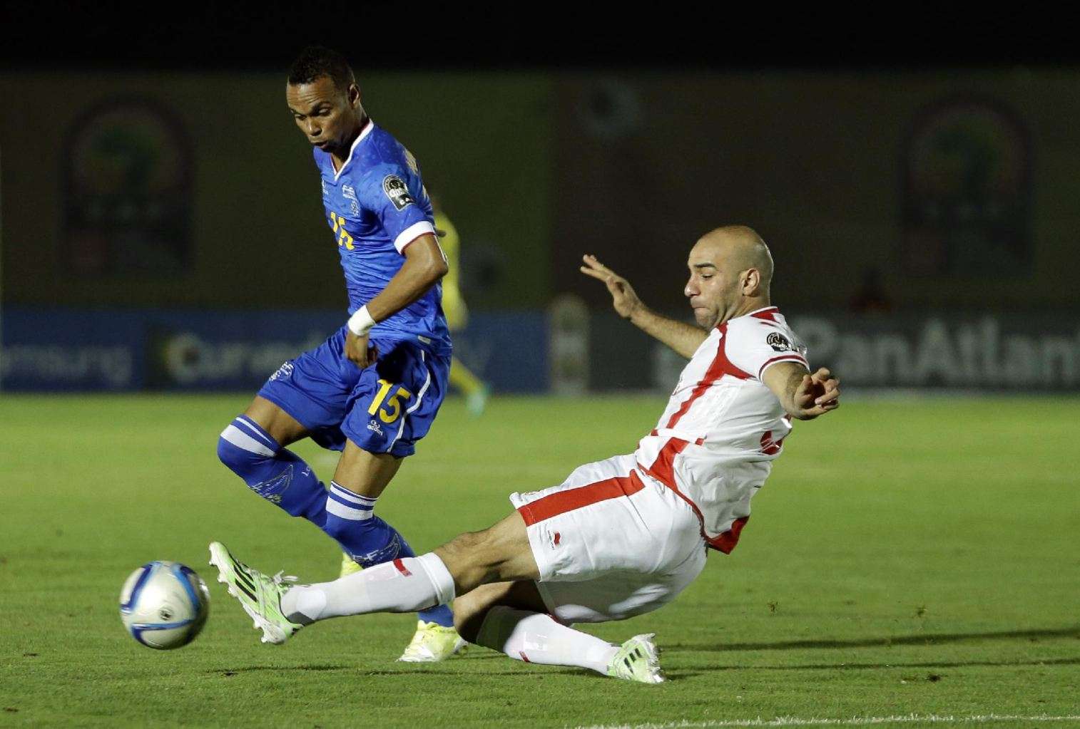جانب من المباراة