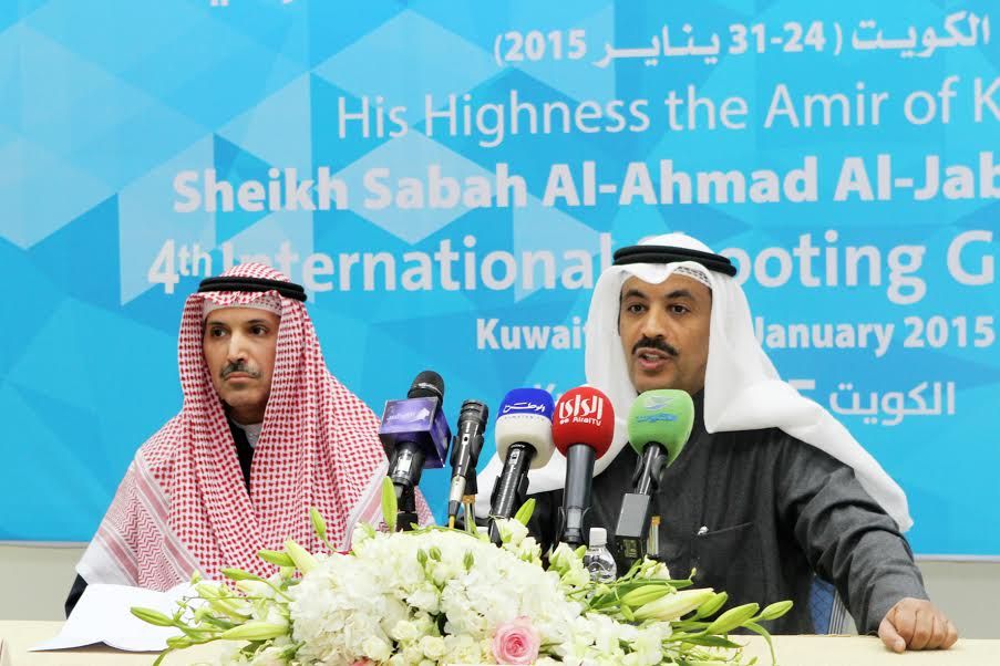 العتيبي والعصيمي في المؤتمر الصحفي