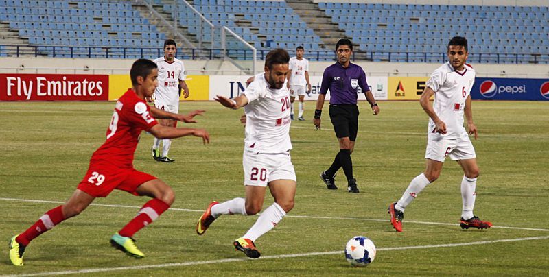 من مباراة النجمة مع الكويت في النسخة الماضية من كأس الإتحاد الأىسيوي