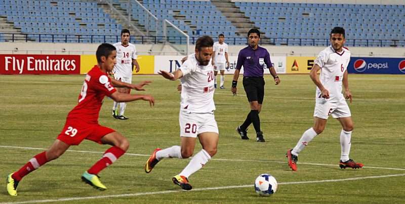 من مباراة النجمة مع الكويت في النسخة الماضية من كأس الإتحاد الأىسيوي