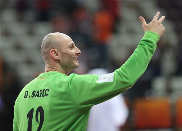 الحارس القطري دانييل ساريتش