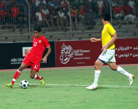 صورة لمبارة منتخب البحرين الأخيرة ضد المنتخب التايلندي