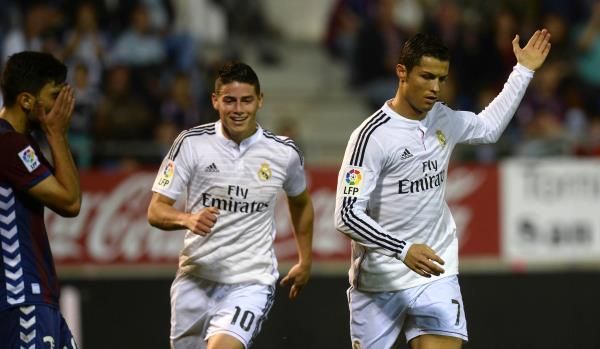  جيمس رودريجز و كريستيانو 