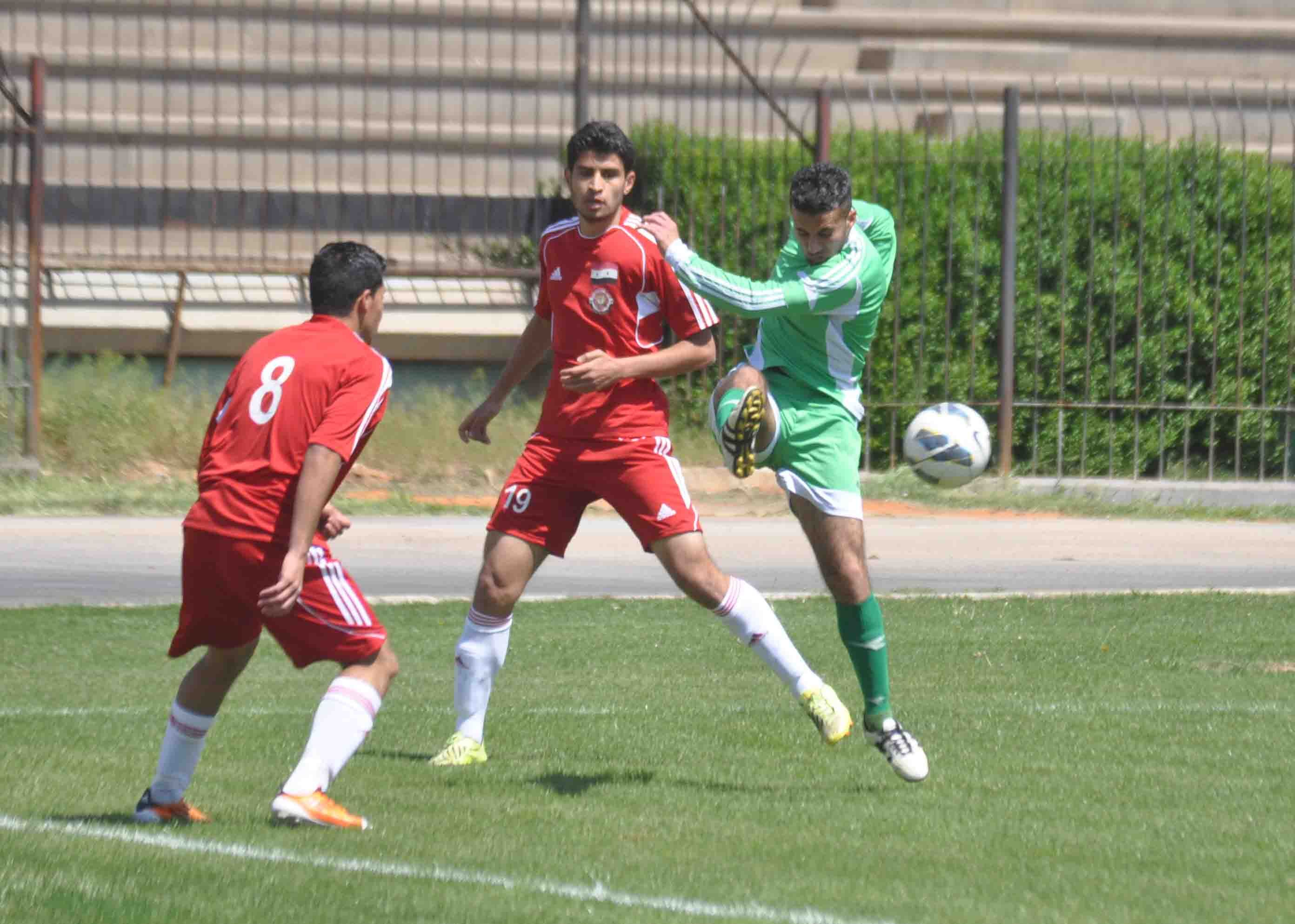 لقطة من الدوري السوري 