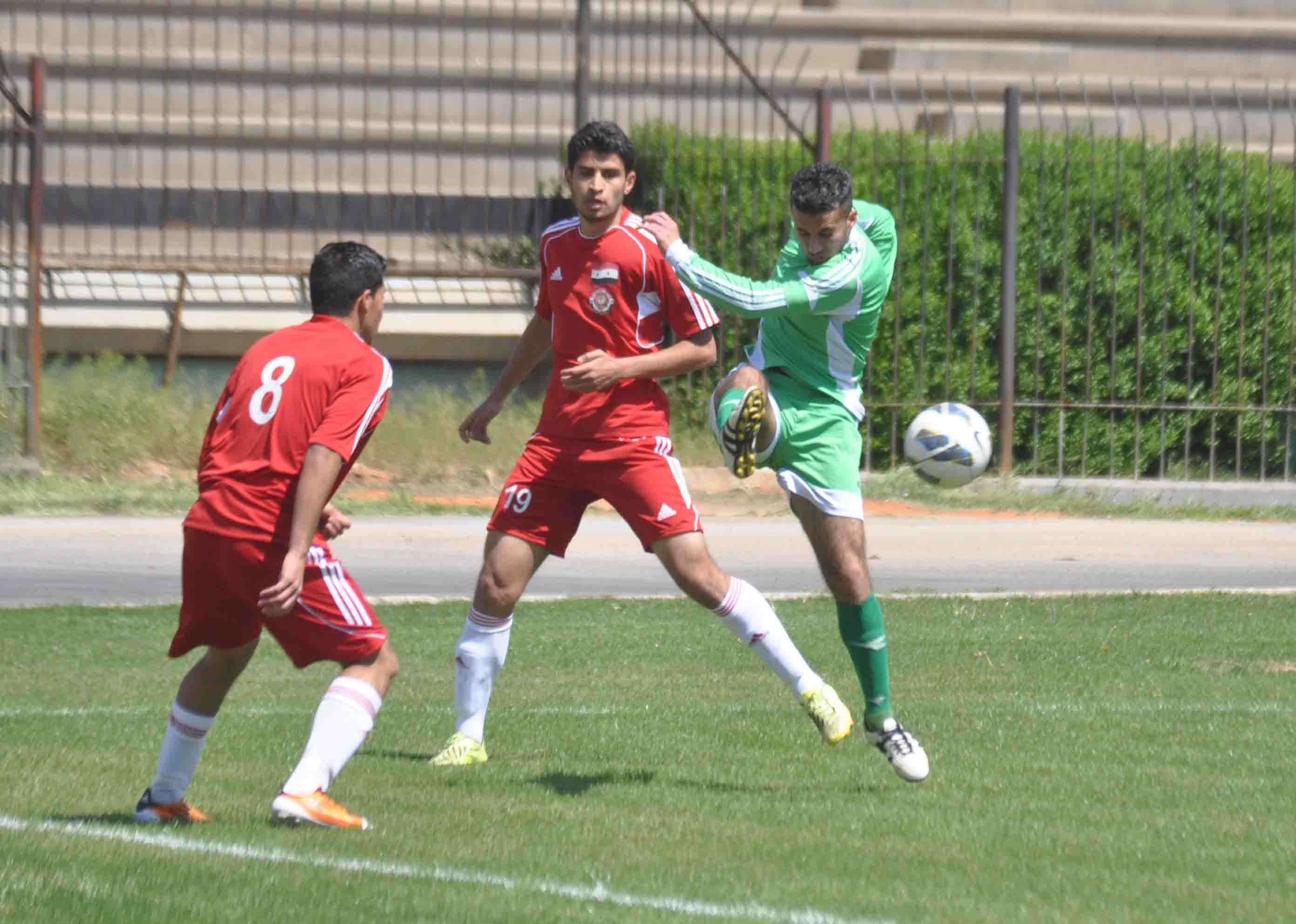 لقطة من الدوري السوري 