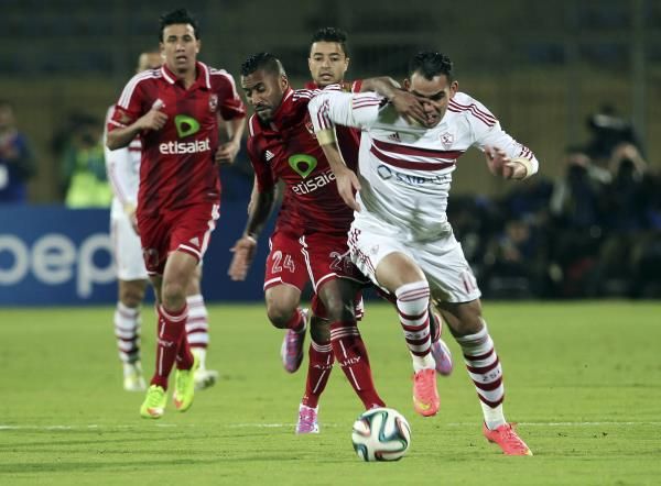 جانب من المباراة