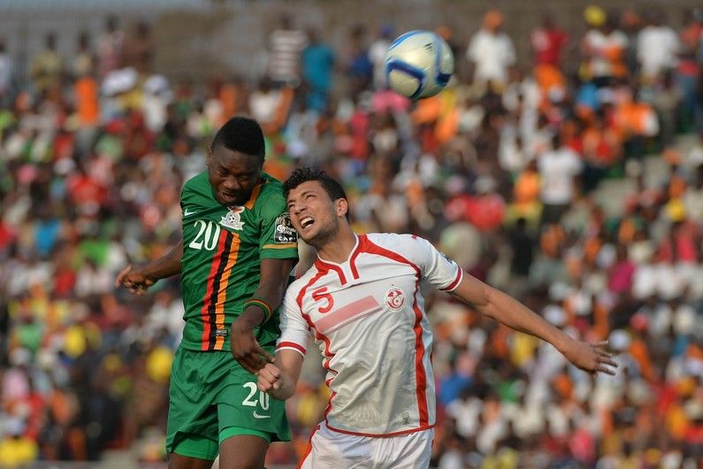 رامي البدوي في لقاء تونس وزامبيا