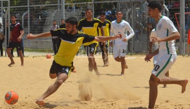 صورة لبطولة الشواطئ في فلسطين  