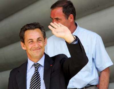 الرئيس الفرنسي نيكولا ساركوزي