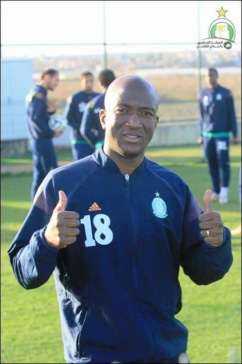 إدوارد سادومبا مهاجم أهلي طرابلس