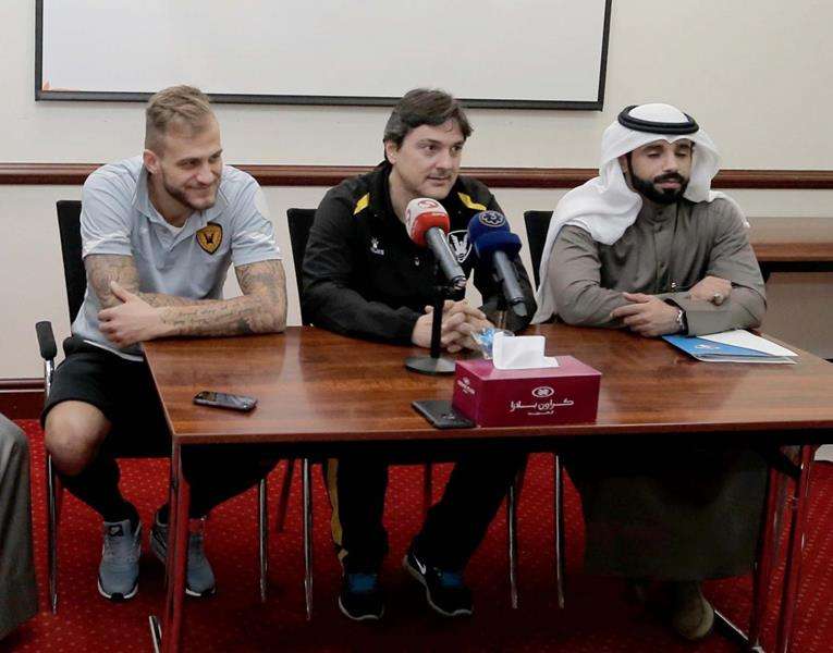 جانب من المؤتمر الصحفي
