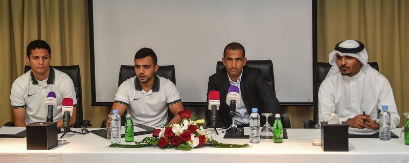 جانب من المؤتمر الصحفي