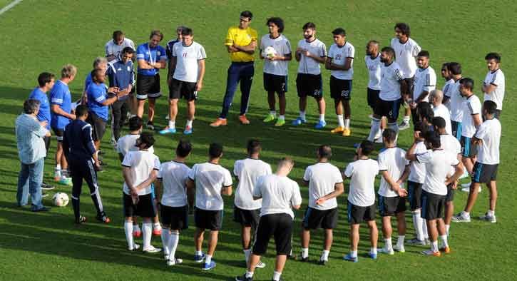 تدريبات الوحدة مع ماجد سالم