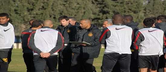 ديموراييس في اول مران مع الترجي