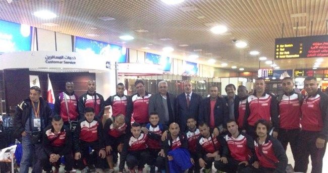 هلال القدس فور الوصول إلى البحرين