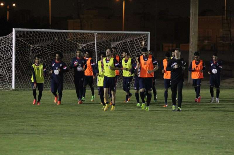 من تدريبات فريق هجر