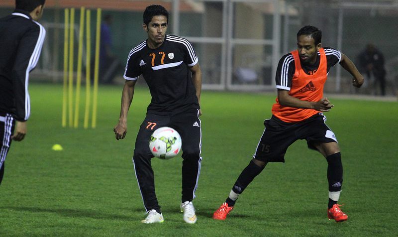 من تدريبات فريق الشباب 
