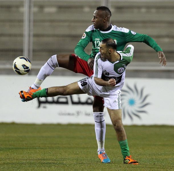 من لقاء الوحدات واتحاد الرمثا