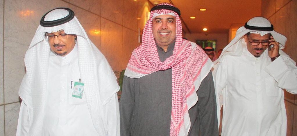 الفهد بعد وصوله لجدة لدعم الأصفر. 