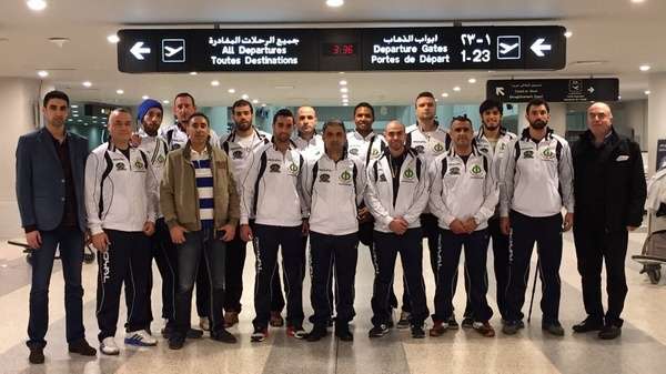 فريق البوشرية المشارك في بطولة الأندية العربية