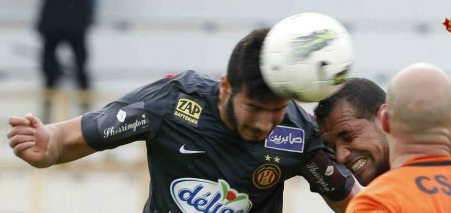 لحظة تعرض هيثم الجويني للإصابة على مستوى الوجه 