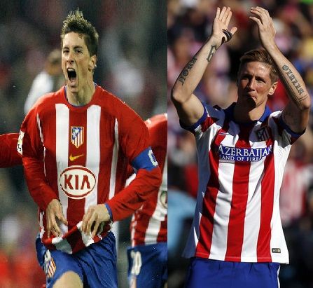 النينو توريس مع اتلتيكو في الماضي والحاضر