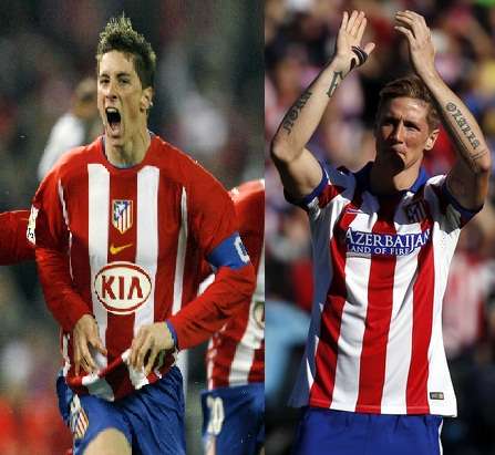 النينو توريس مع اتلتيكو في الماضي والحاضر