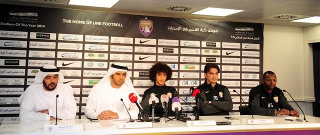 خلال المؤتمر الصحفي 