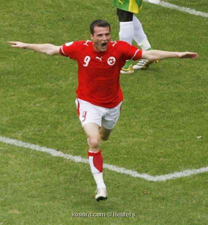 المهاجم السويسري الدولي ألكسندر فراي 