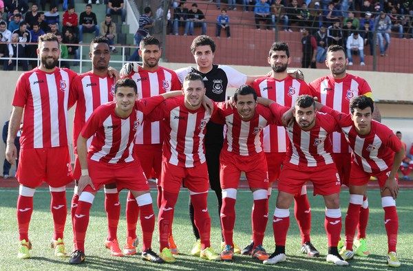 فريق التضامن قبل مباراته مع العهد متصدر الدوري اليوم الجمعة