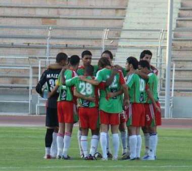 فريق الوحدات قبل اللقاء