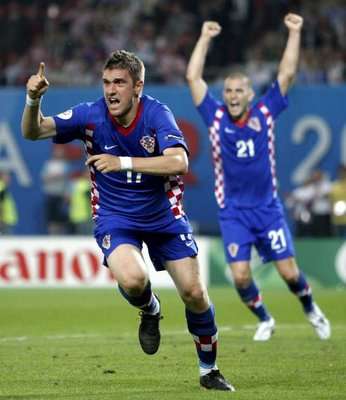 كلاسينيتش بقميص كرواتيا في يورو 2008 