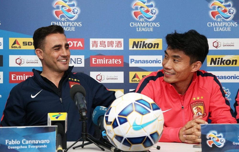 فلبيو كانافارو مرتاح مع لاعبيه قبل انطلاق الدوري الصيني